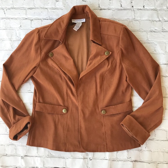 Sag Harbor Jackets & Blazers - Sag Harbor Brown Blazer 12P